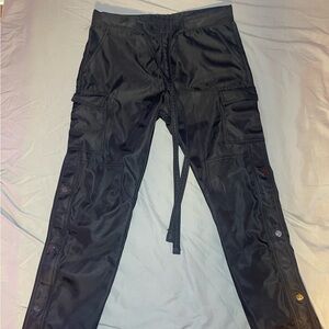 Black Cargo MNML Pants